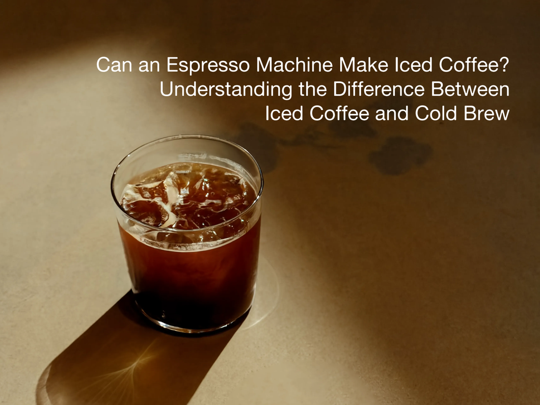 Can an Espresso Machine Make Iced Coffee? Understanding the Difference Between Iced Coffee and Cold Brew