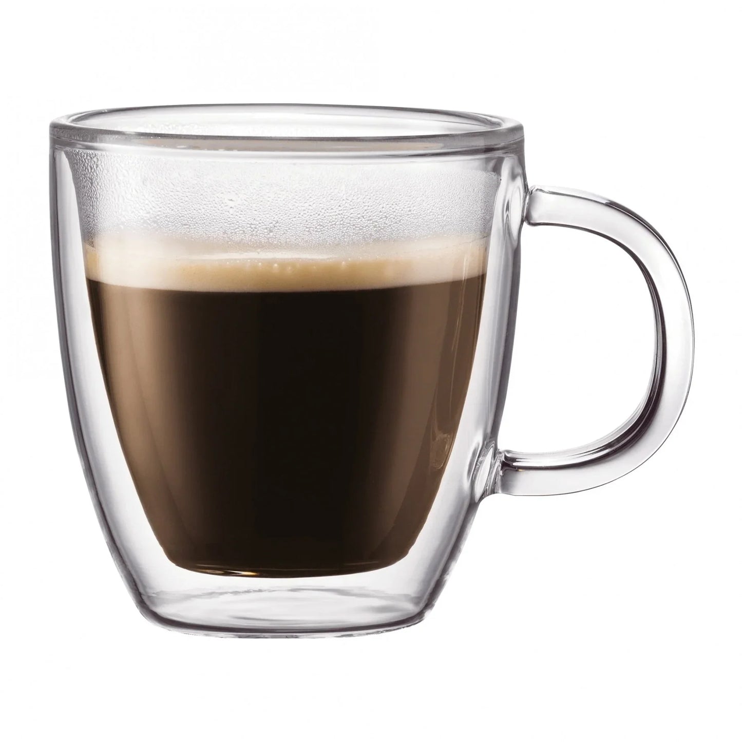 Bodum Bistro Doublewall Glass Mug 5 oz - Set of 2