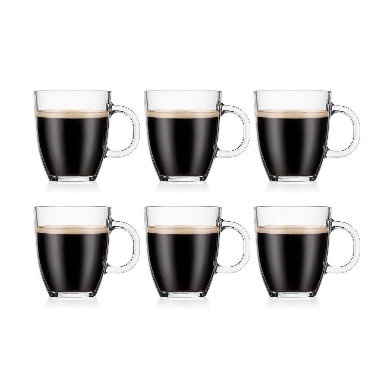 Bodum Bistro Coffee Mug 0.31L / 10 oz - Set of 6 #11239-10-2