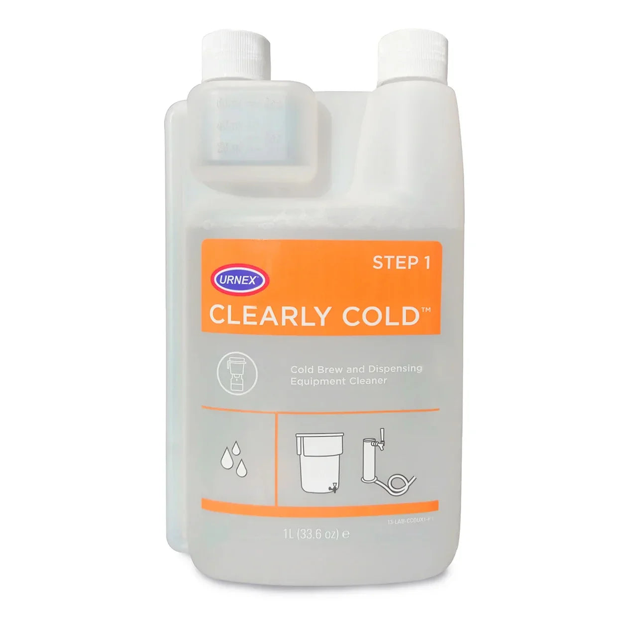 Urnex Clearly Cold Brew Equipment and Dispensing Cleaning Liquid 1L/32oz bottle - 13-CCO-UX1DN