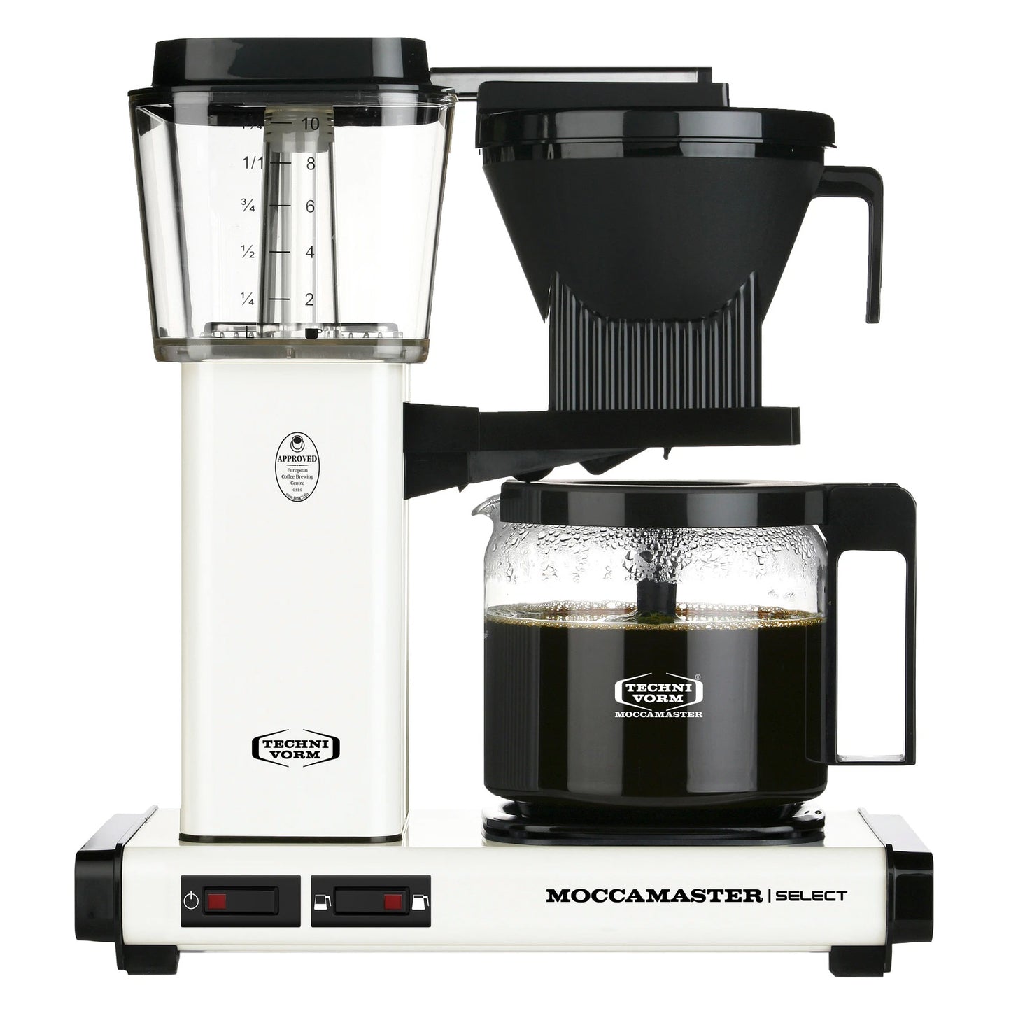 Technivorm Moccamaster - KBGV Select Brewer Glass Carafe Off White - 53933