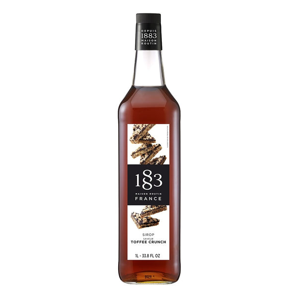 1883 Toffee Crunch Syrup 1L Glass Bottle 1883 Toffee Crunch Syrup 1L Glass Bottle