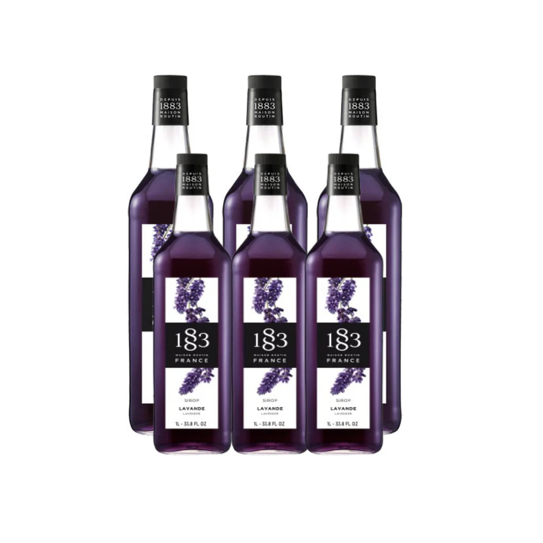 1883 Lavender Syrup 1L Glass Bottle