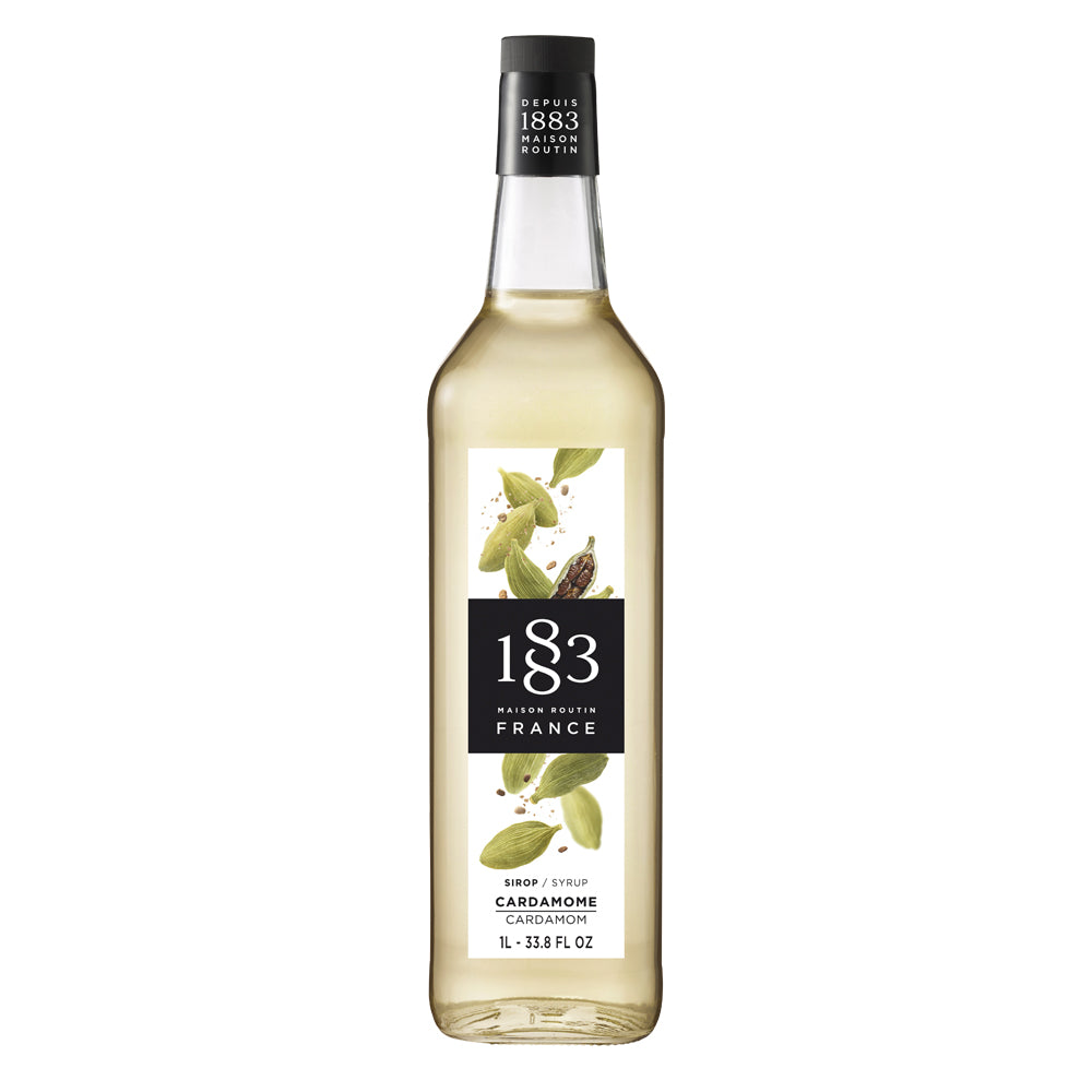 1883 Cardamom Syrup 1L Glass Bottle