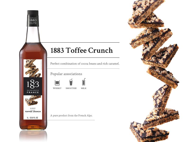 1883 Toffee Crunch Syrup