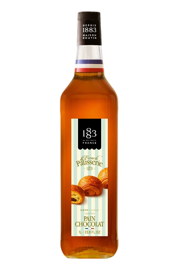 1883 French Patisserie - Pain Chocolat 1L Glass Bottle 1883 French Patisserie - Pain Chocolat 1L Glass Bottle
