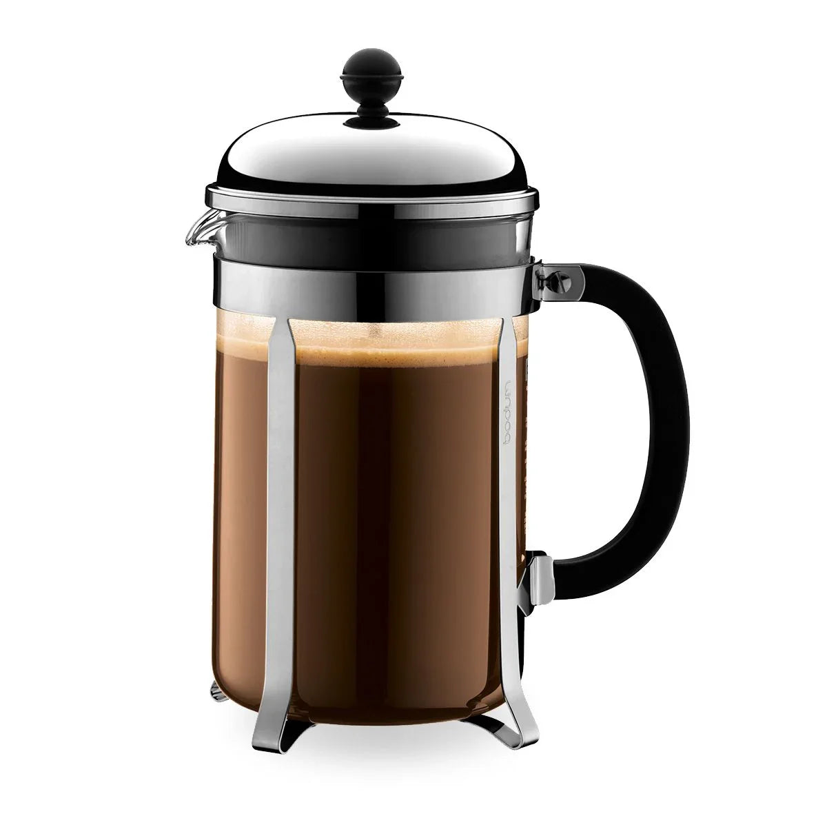 Bodum Chambord 12 Cup French Press Coffee Maker Chrome 1932