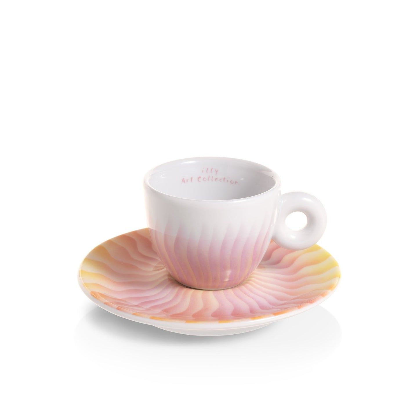 illy Art Collection Espresso Cups and Saucers by Judy Chicago - Set of 4 - 24625