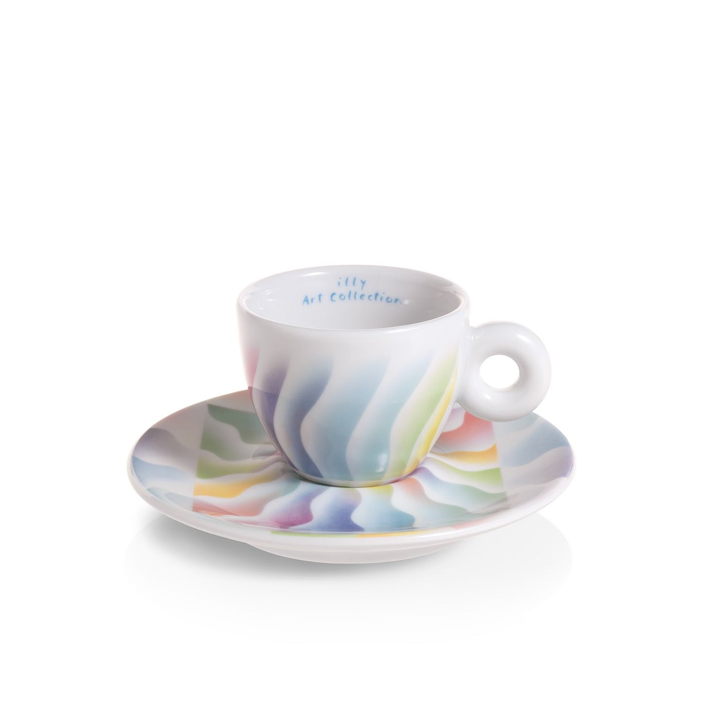 illy Art Collection Espresso Cups and Saucers by Judy Chicago - Set of 4 - 24625