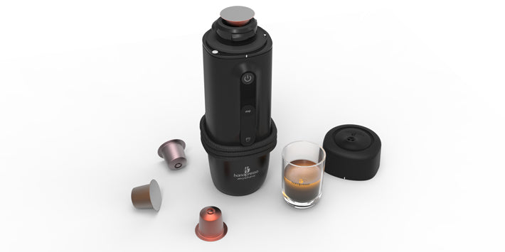 Handpresso Auto Capsule Espresso Machine Set - Nespresso Compatible #21021