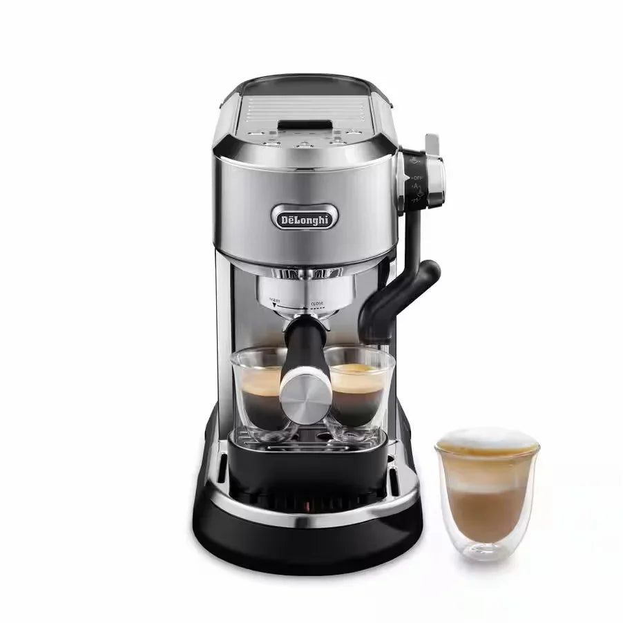 DeLonghi Dedica Maestro Plus Silver Espresso Machine - EC950M