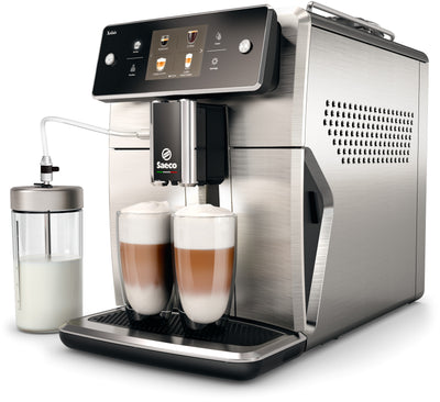 Saeco - Xelsis Stainless Steel Super Automatic Espresso Machine SM7685/04 (OPEN BOX - IN STORE PURCHASE - STORE DEMO MODEL)