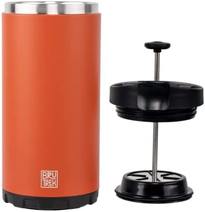 Steel Toe Travel Press w/ Bru-Stop 20 fl. oz. - Red Rock - STL1020
