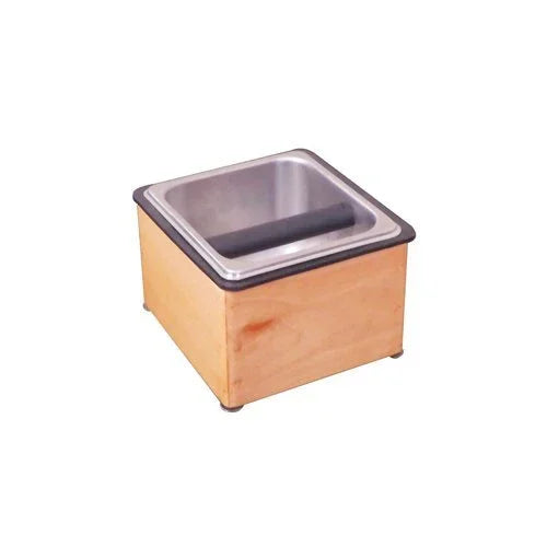 Krome Wooden Countertop Knock Box - C881