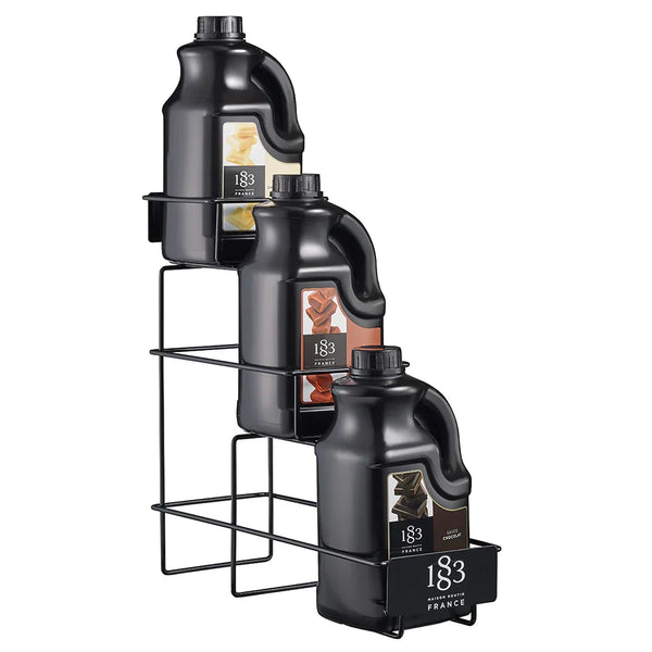 1883 3 Bottle Large Sauce Metal Rack 1883 3 Bottle Large Sauce Metal Rack
