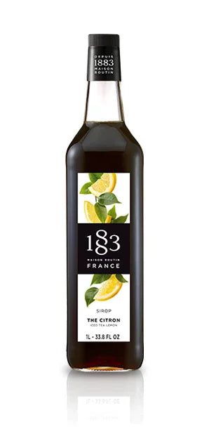 1883 Iced Tea Lemon Syrup 1L Glass Bottle 1883 Iced Tea Lemon Syrup 1L Glass Bottle