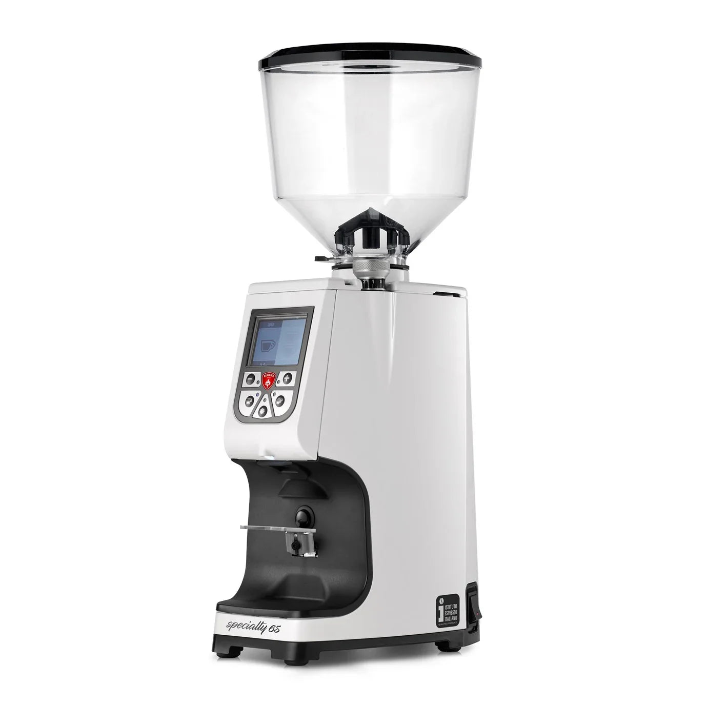 Eureka Atom Specialty 65 E Commercial Espresso Grinder White Bianco - EAT65E11U70E00000101