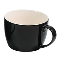Danesco BIA Black Cafe Au Lait Cup
