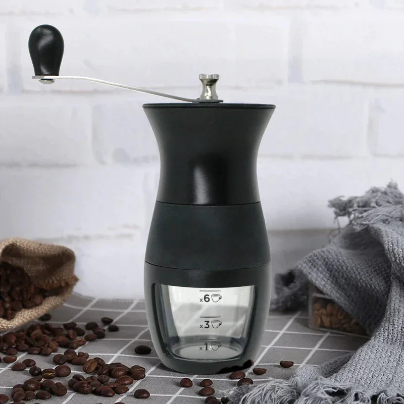 Danesco Cafe Culture Manual Adjustable Hand Coffee Grinder Black - #4244778BK