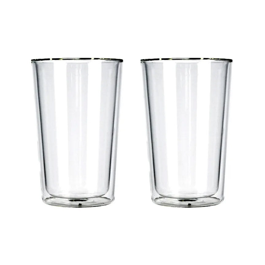 Delonghi Double Wall Thermal Glasses 490ml/16.6oz Set of 2 - DLSC319