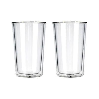 Delonghi Double Wall Thermal Glasses 490ml/16.6oz Set of 2 - DLSC319