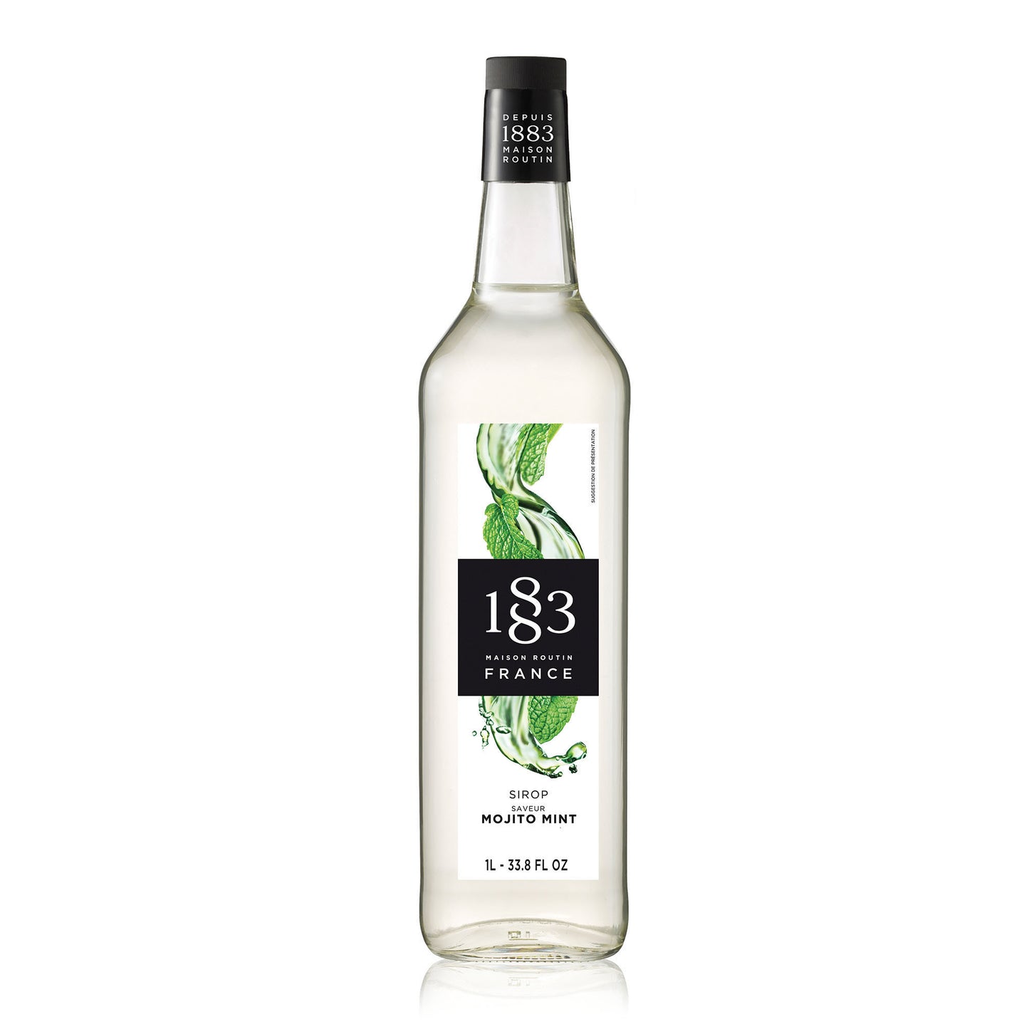 1883 Mojito Mint 1L Glass Bottle