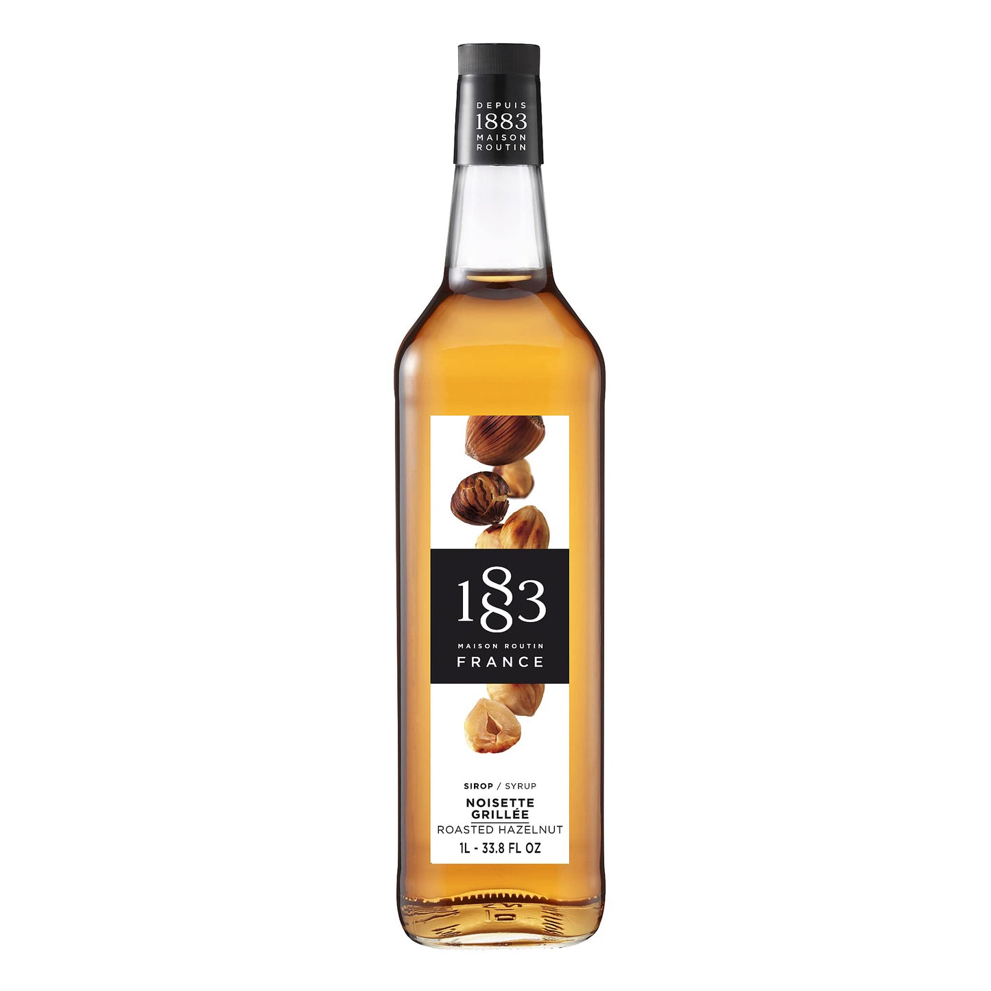 1883 Roasted Hazelnut Syrup 1L PET Bottle