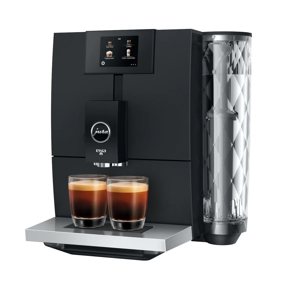 Jura - ENA 8 Superautomatic Machine Full Metropolitan Black 2023 Version - #15496 FMB