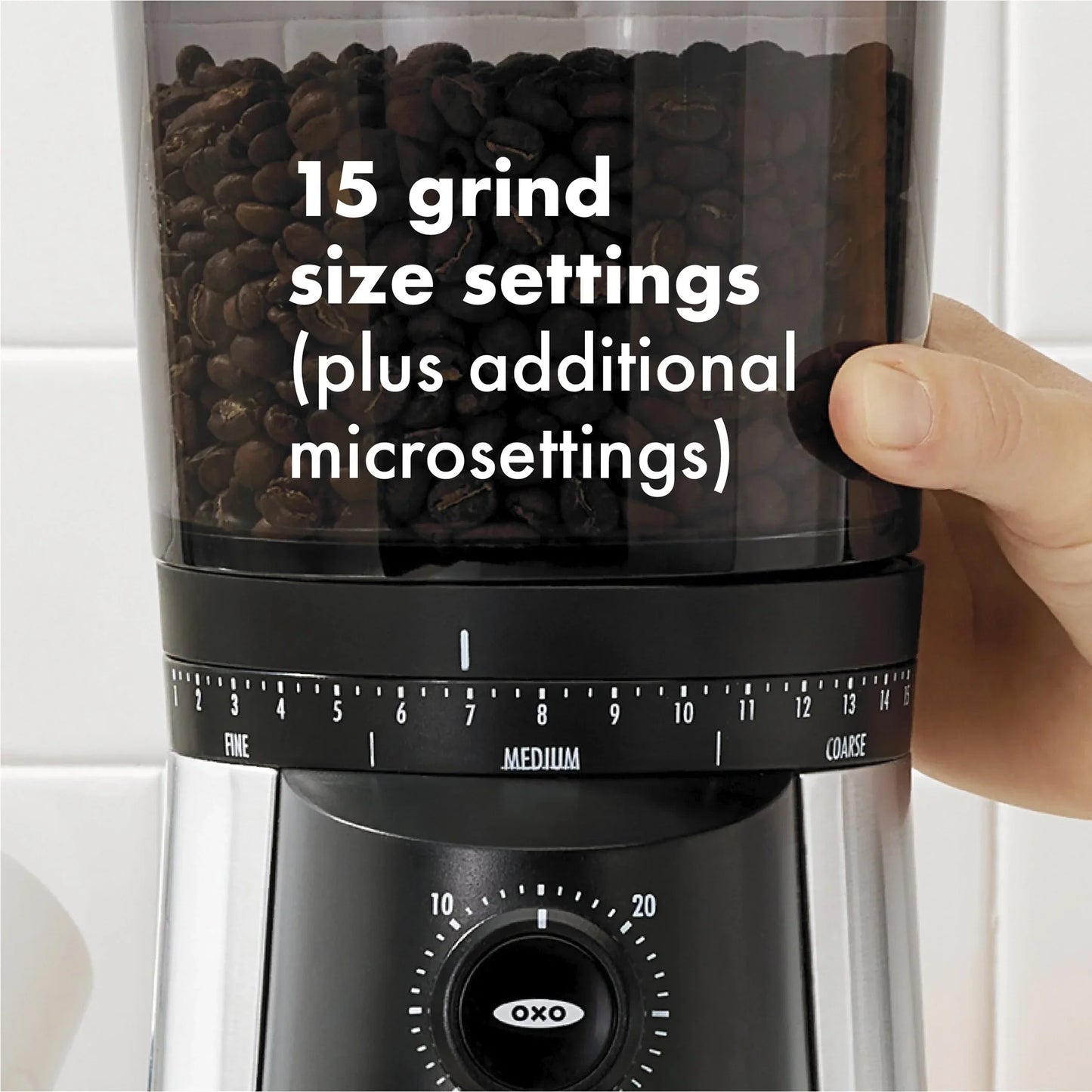 Danesco OXO BREW Concial Burr Grinder with Integrated Scale #8710200ON