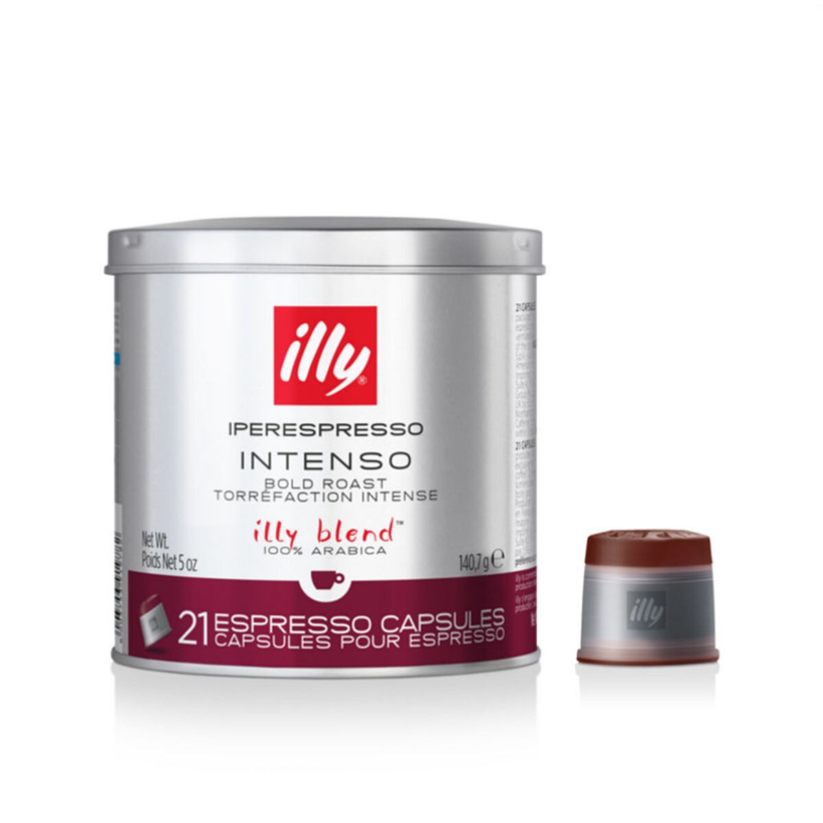 Illy IperEspresso Capsules - 21 Capsules - Intenso Bold Roast (Dark Roast) now #A102
