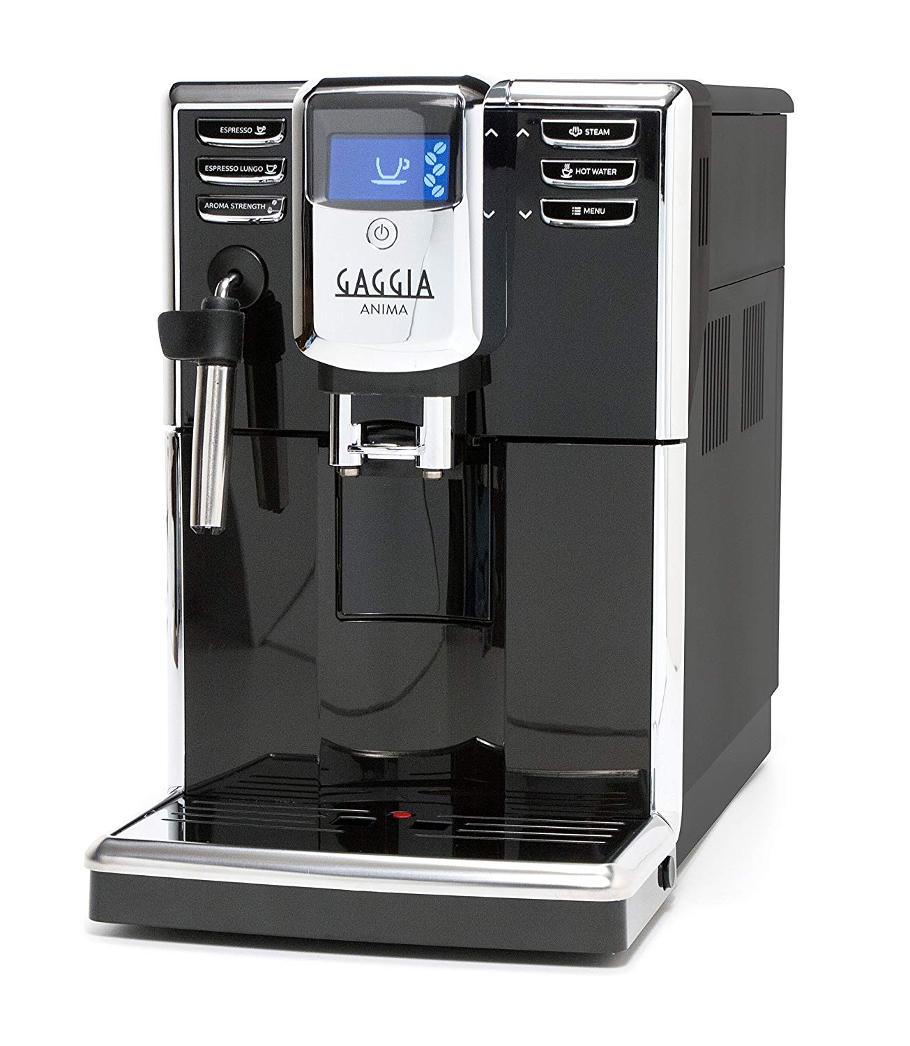 Gaggia - Anima Super Automatic Espresso Machine - Black Model No.RI8760/46