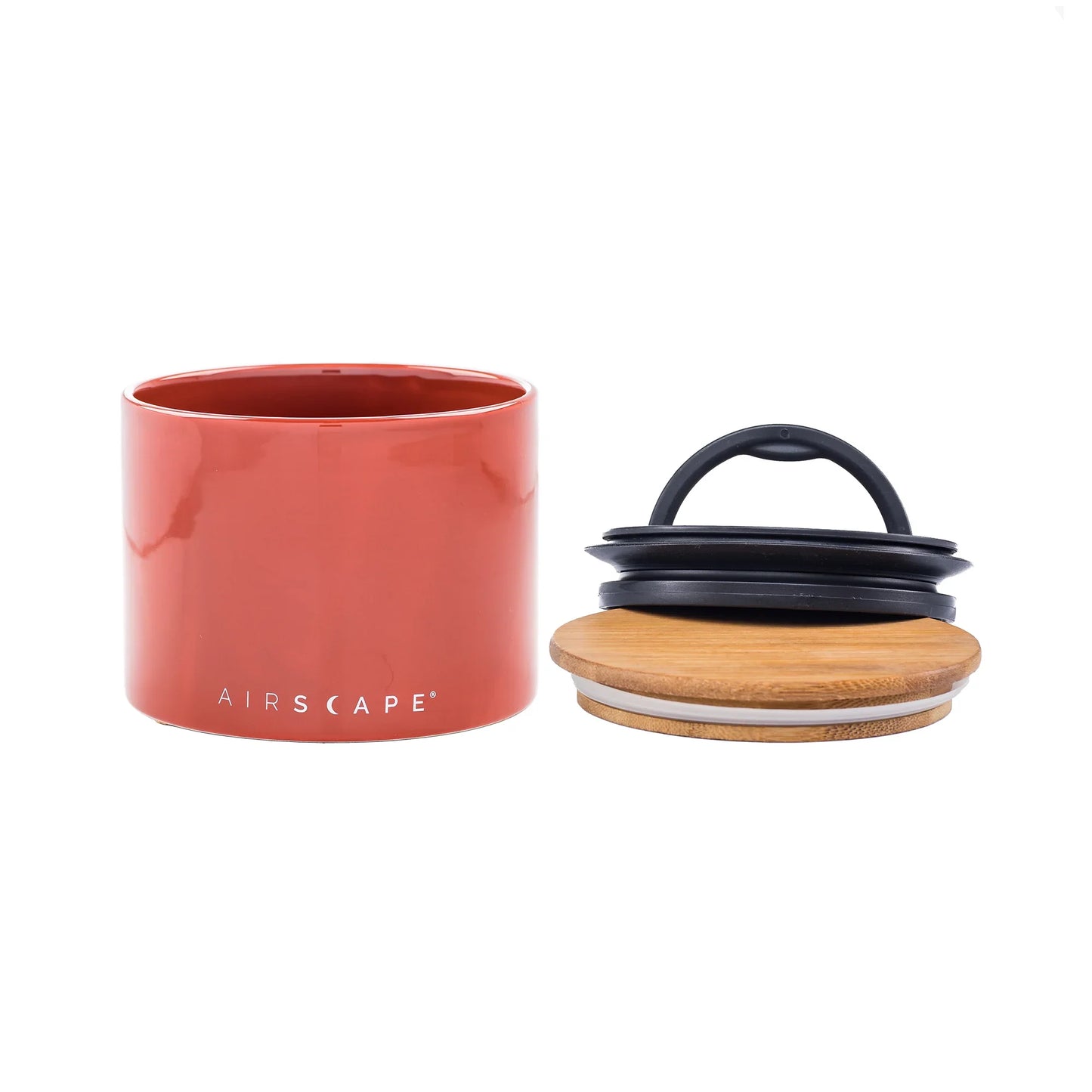 Planetary Design AirScape Ceramic 32oz Coffee Canister 4" - Red Rock #AC1004