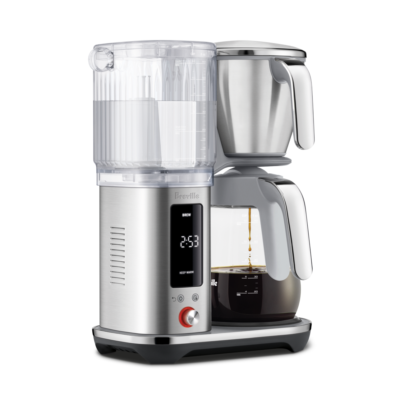 Breville - The Luxe Brewer Drip Coffee Maker - BDC415BSS / BDC465BSS