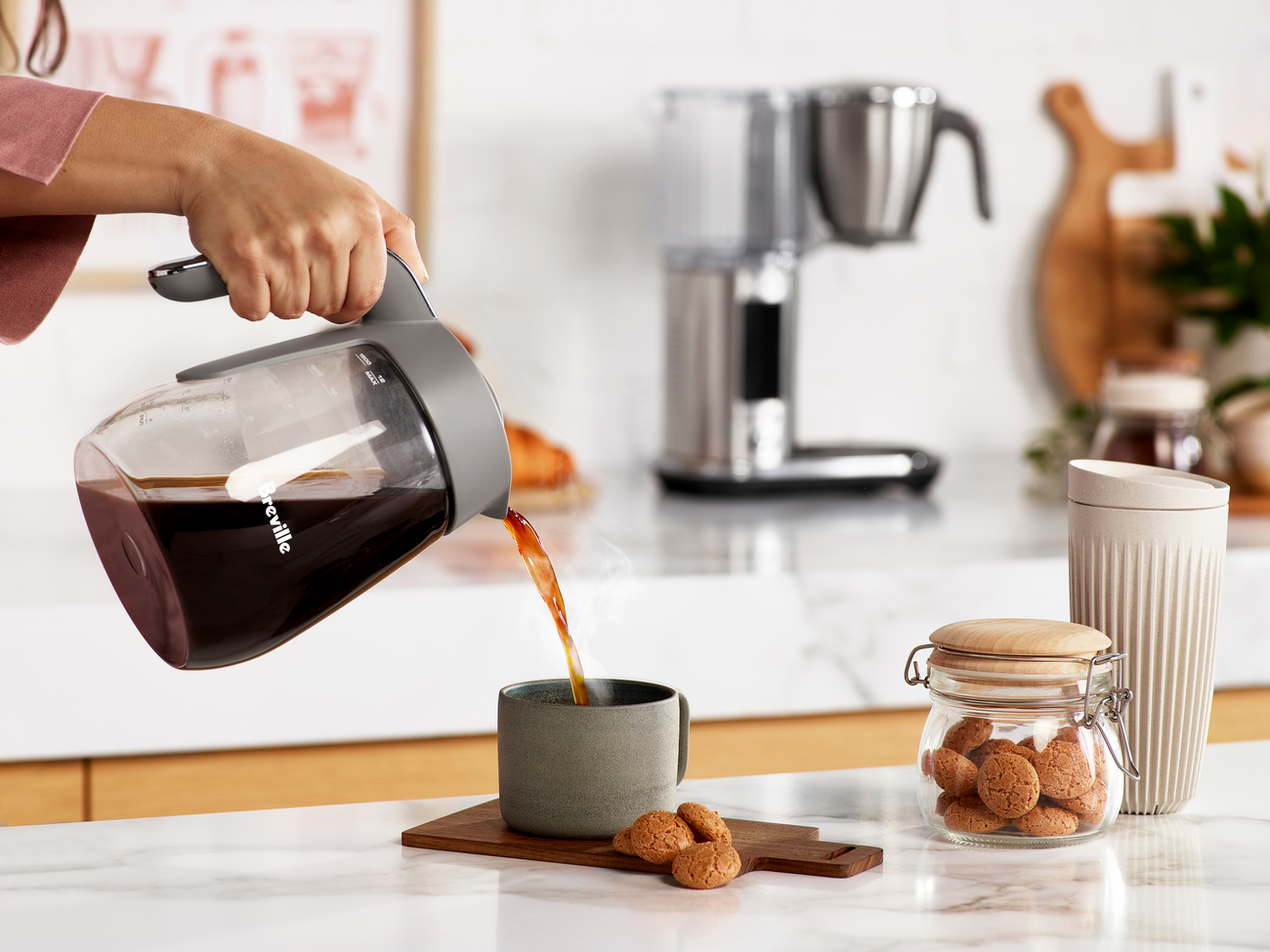 Breville - The Luxe Brewer Drip Coffee Maker - BDC415BSS / BDC465BSS