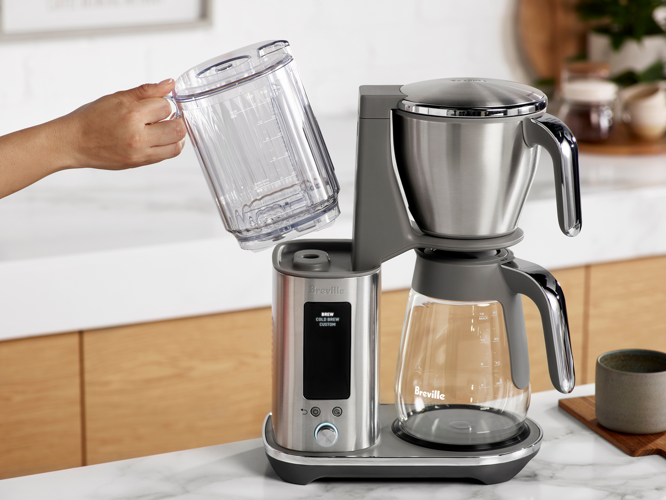 Breville - The Luxe Brewer Drip Coffee Maker - BDC415BSS / BDC465BSS
