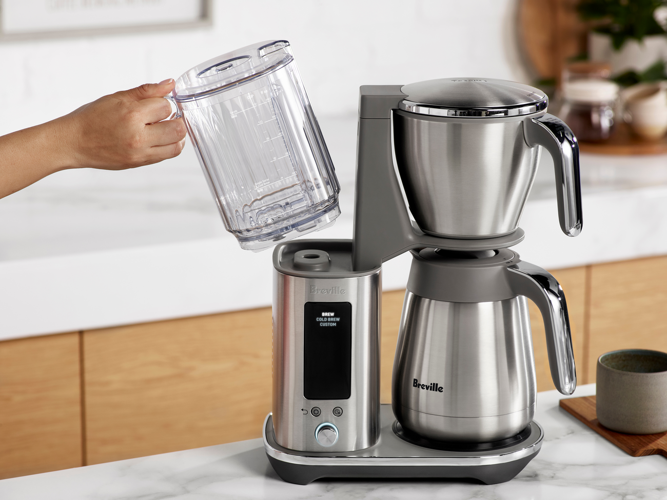 Breville - The Luxe Brewer Drip Coffee Maker - BDC415BSS / BDC465BSS
