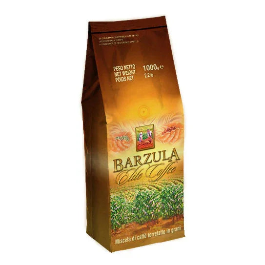 Barzula Espresso Elite 1KG Whole Roasted Beans
