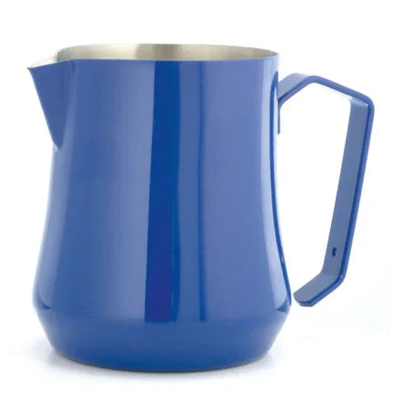 Motta Tulip Milk Pitcher BLUE#4150 50cl. (500ml/17oz) Stainless Steel Inox 18/10