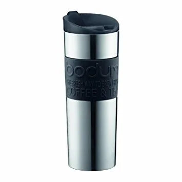 Bodum Stainless Steel Travel Mug 15oz Black