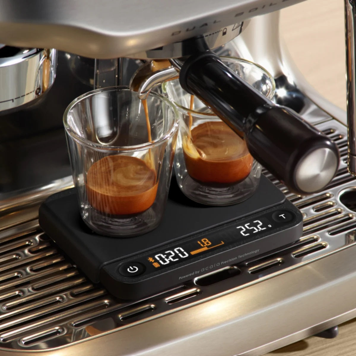 Breville - The Precision Scale Duo, Black, Powered by ACAIA, # BEA900V1BLK