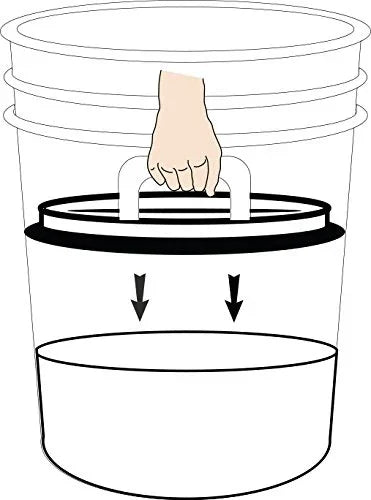Planetary Design AirScape Bucket Lid Insert Preservation System AB IN