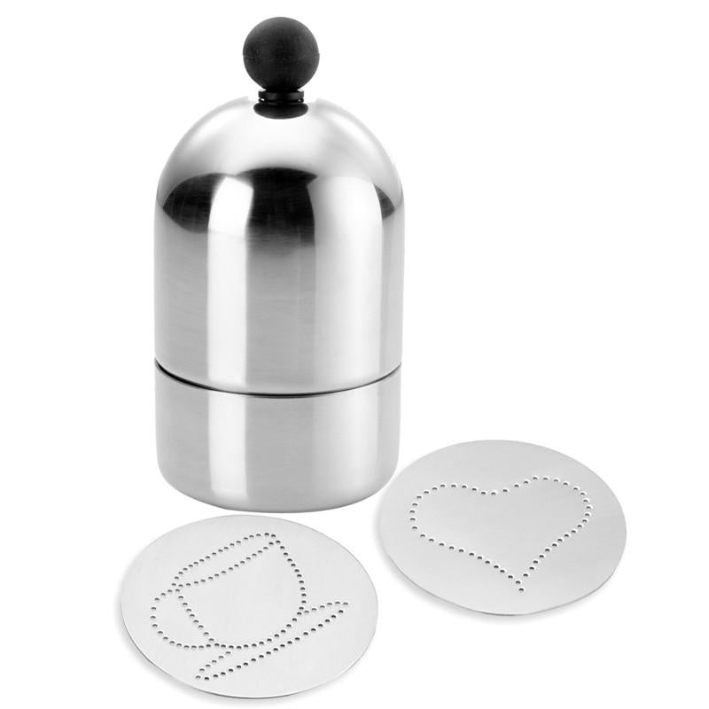 Danesco Cafe Culture Stainless Steel Cappuccino Duster Set