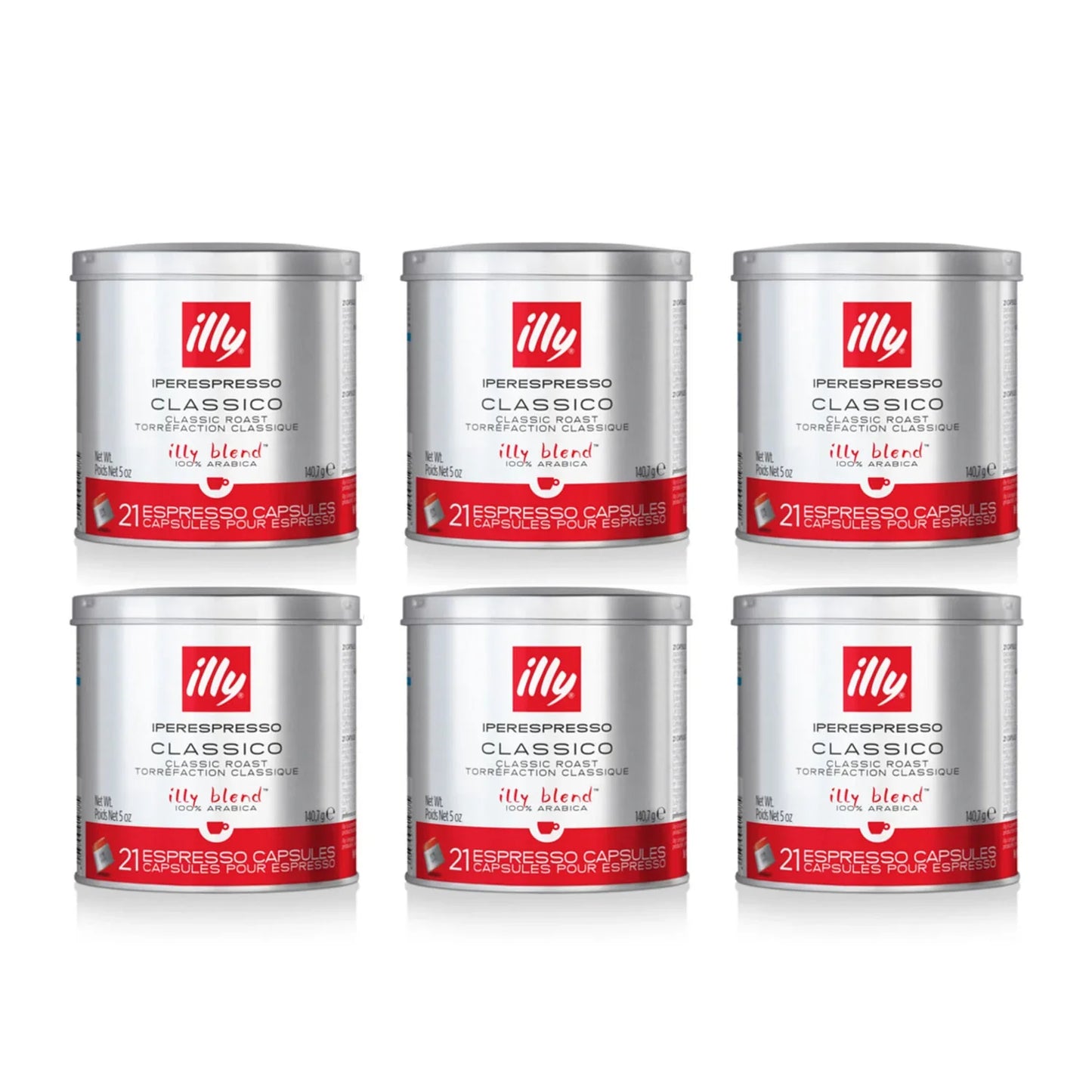Illy IperEspresso Capsules - 21 Capsules - Classico Classic Roast - A101