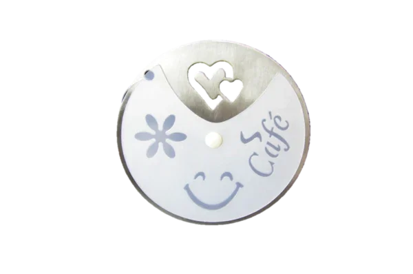 Coffee Stencil for Lattes and Cappuccinos 4 Designs