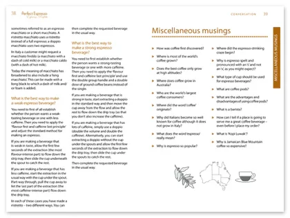 Barista Conversation Guide