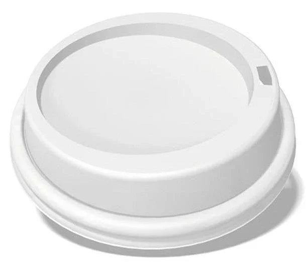 Genpak Gourmet White Dome Lids 10oz to 20oz Case of 1000