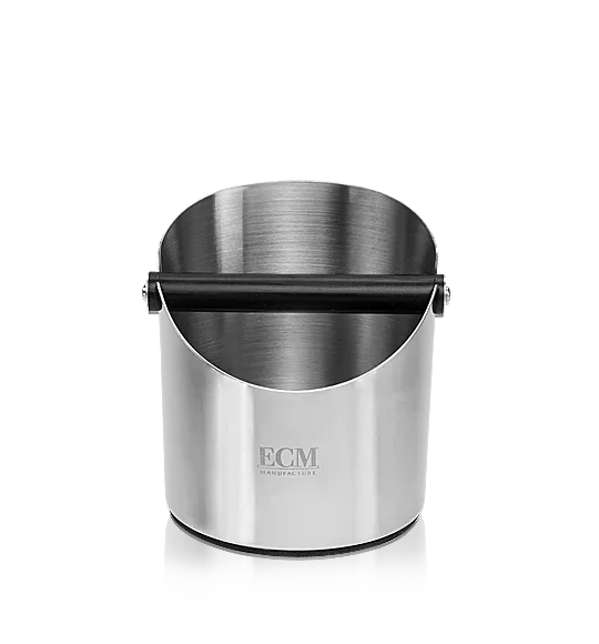 ECM Knock Box Round Polished Stainless Steel - #89622