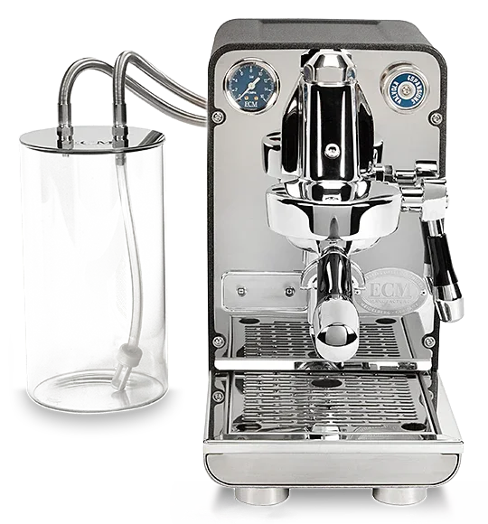 ECM - Puristika Stainless Steel & Anthracite Semiautomatic Espresso Machine 110V - CM100002-00 // 81025US