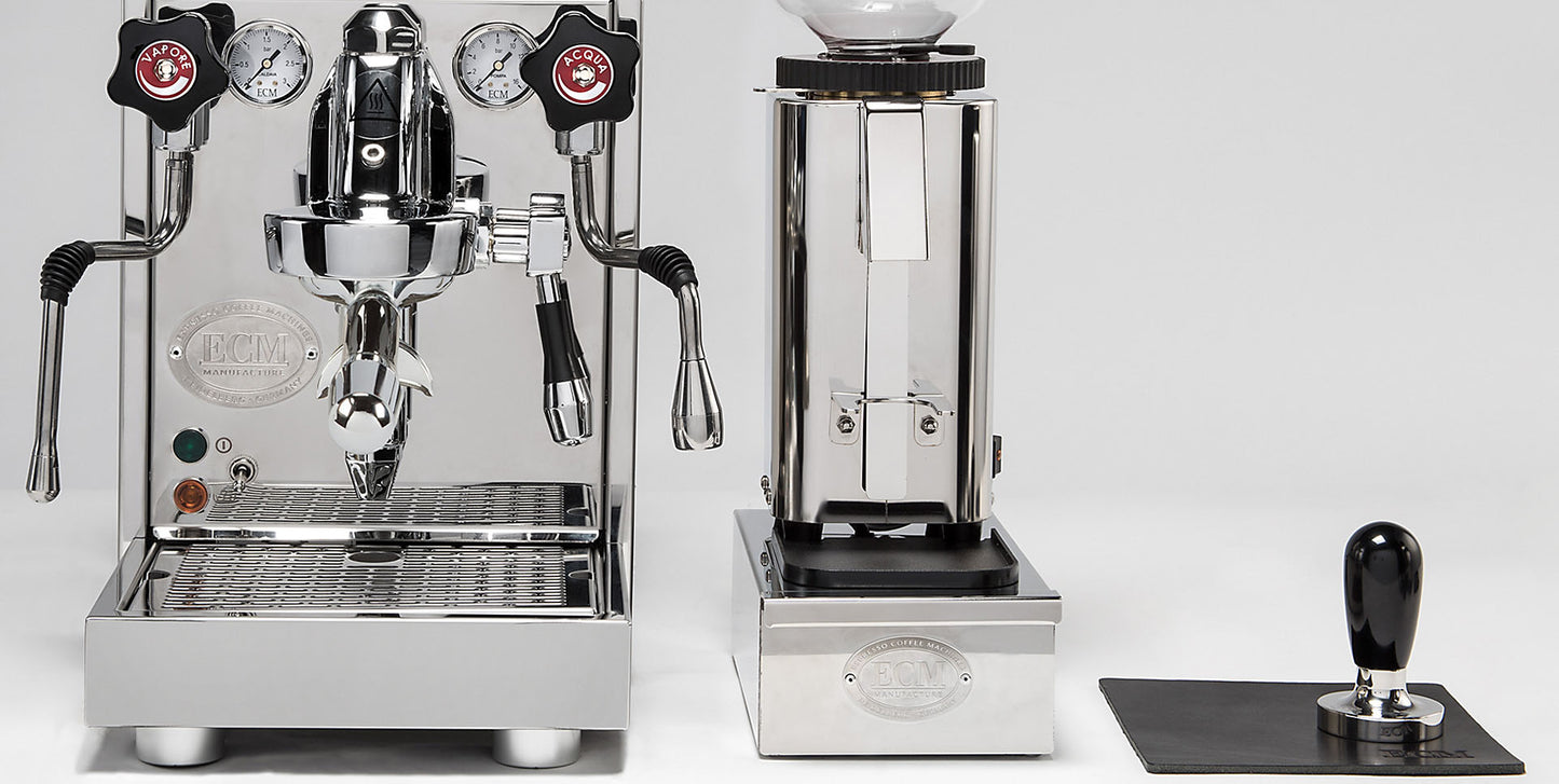 ECM Knock Box Drawer Slim Polished Stainless Steel #89625