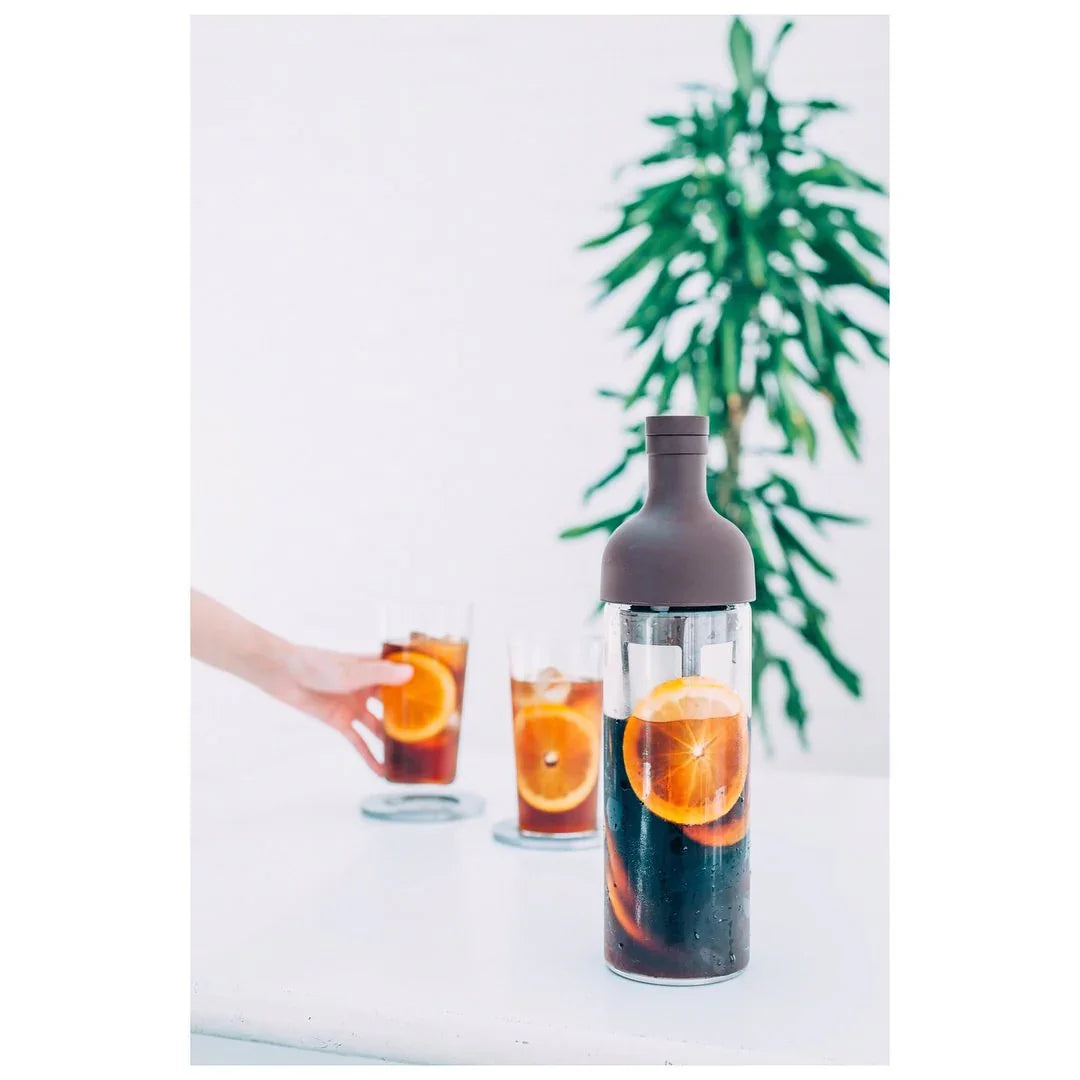 Hario Mizudashi Cold Brew Filter-in Coffee Bottle 650ml Chocolate Brown - FIC-70-CBR